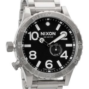 Nixon The 51-30 Tide A057000-00 Kello Musta / Teräs