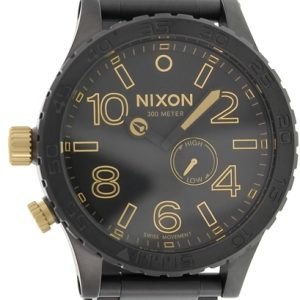 Nixon The 51-30 Tide A0571041-00 Kello Musta / Teräs