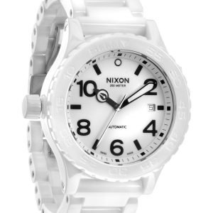 Nixon The Ceramic 42-20 A148126-00 Kello Valkoinen / Keraaminen