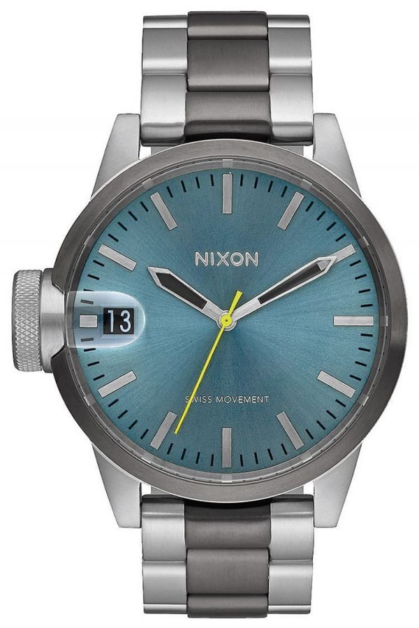 Nixon The Chronicle A4412304-00 Kello Sininen / Teräs