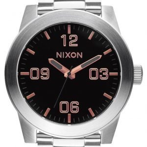 Nixon The Coropral A3462064-00 Kello Musta / Teräs