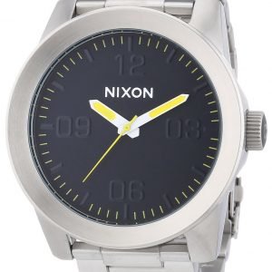 Nixon The Coropral A3462227-00 Kello Musta / Teräs