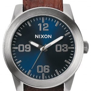 Nixon The Corporal A2431656-00 Kello Sininen / Nahka