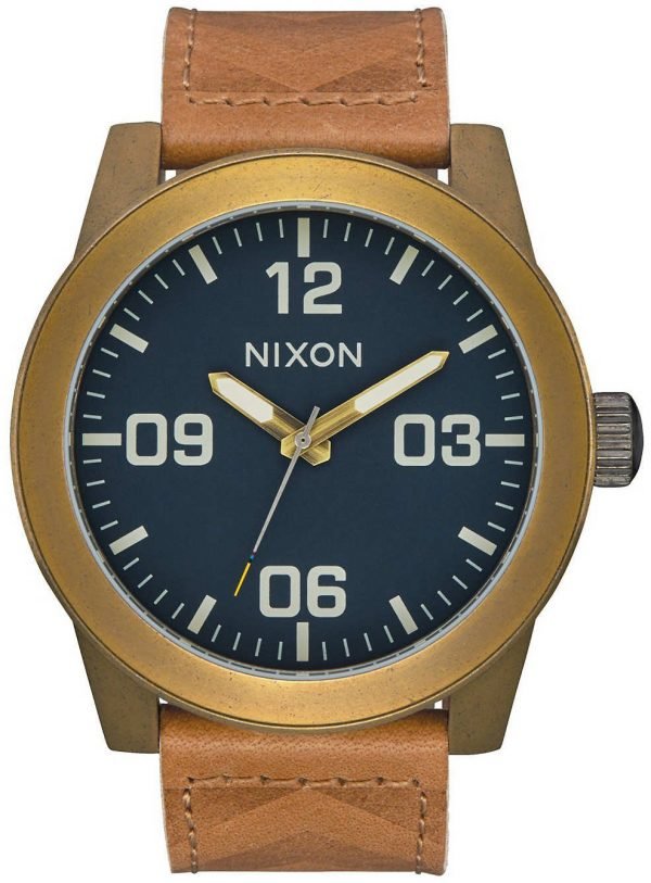 Nixon The Corporal A2432731-00 Kello Sininen / Nahka