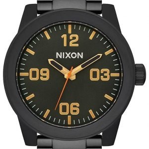 Nixon The Corporal A3461032-00 Kello Musta / Teräs