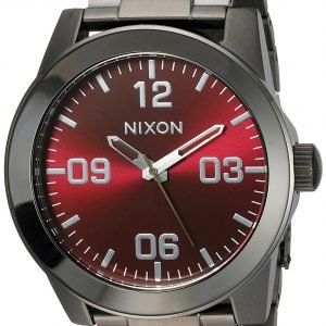 Nixon The Corporal A3462073-00 Kello Punainen / Teräs