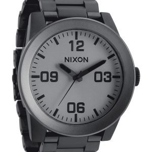 Nixon The Corporal Ss A3461062-00 Kello Harmaa / Teräs