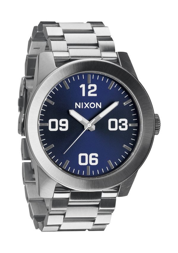 Nixon The Corporal Ss A3461258-00 Kello Sininen / Teräs