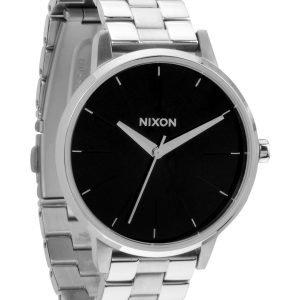 Nixon The Kensington A099000-00 Kello Musta / Teräs