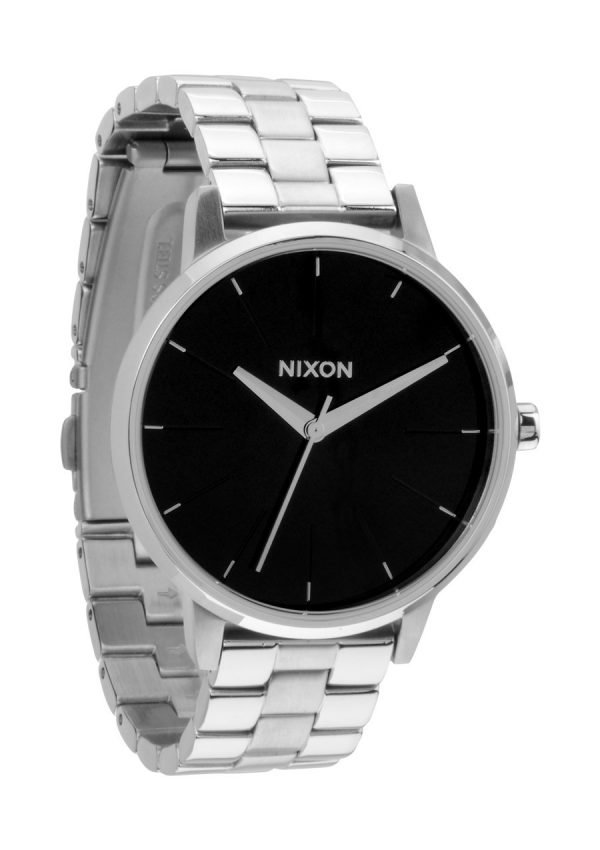 Nixon The Kensington A099000-00 Kello Musta / Teräs