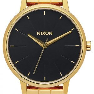 Nixon The Kensington A0992042-00 Kello Musta / Kullansävytetty