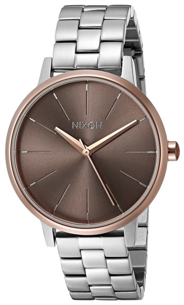 Nixon The Kensington A0992215-00 Kello Ruskea / Teräs