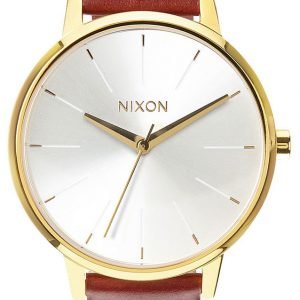 Nixon The Kensington A1081425-00 Kello Hopea / Nahka