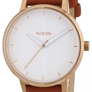 Nixon The Kensington A1082045-00 Kello Valkoinen / Nahka