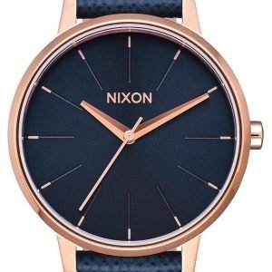 Nixon The Kensington A1082195-00 Kello Sininen / Nahka