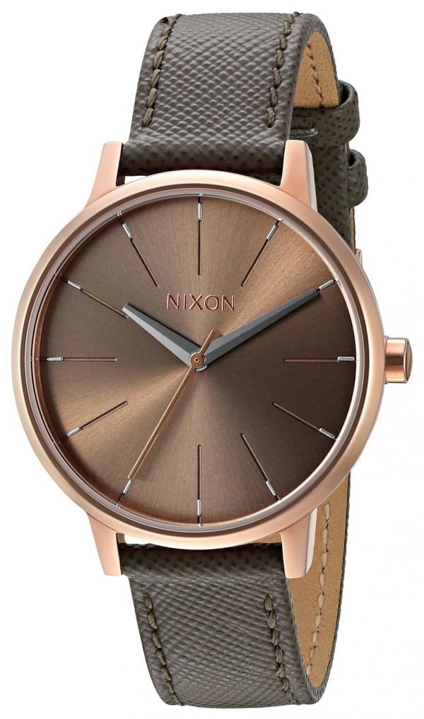 Nixon The Kensington A1082214-00 Kello Ruskea / Nahka