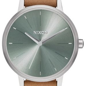 Nixon The Kensington A1082217-00 Kello Vihreä / Nahka