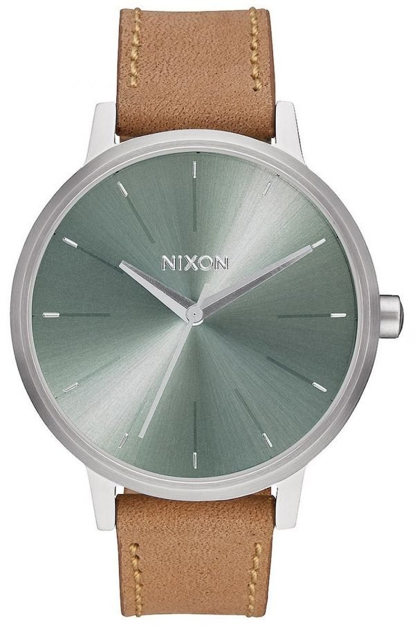 Nixon The Kensington A1082217-00 Kello Vihreä / Nahka