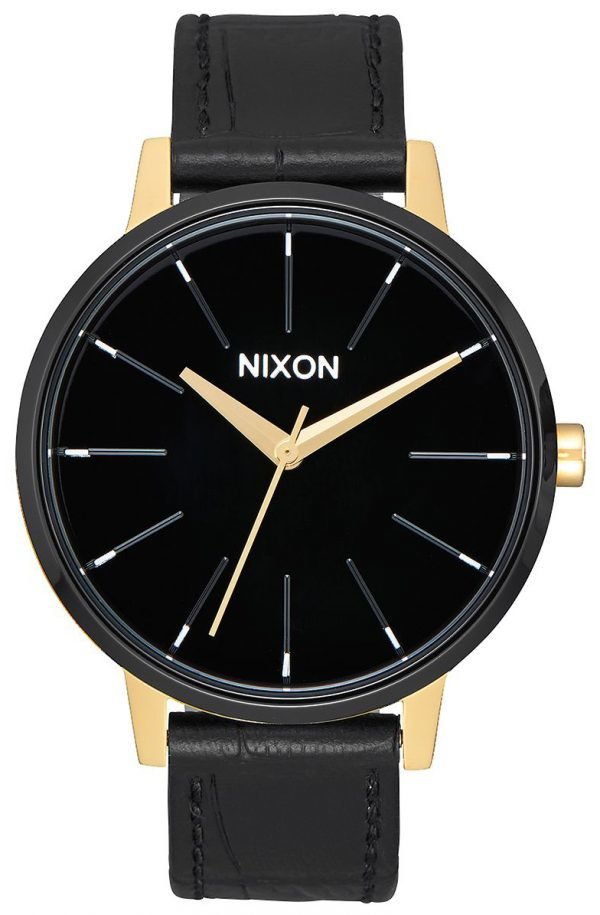 Nixon The Kensington A1082226-00 Kello Musta / Nahka