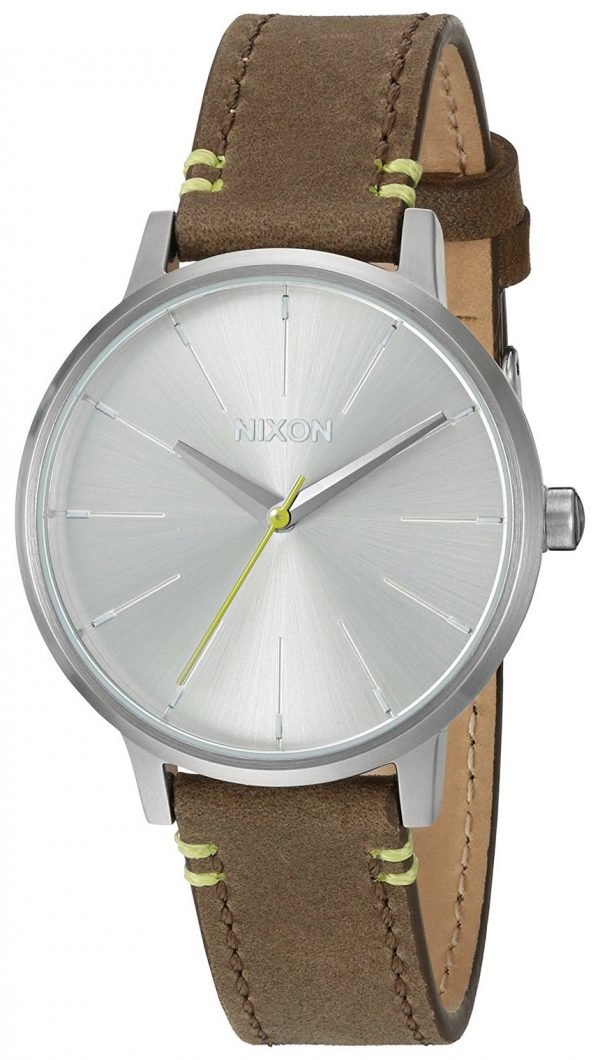 Nixon The Kensington A1082290-00 Kello Hopea / Nahka