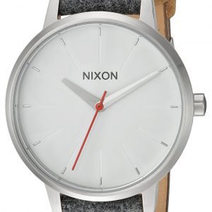 Nixon The Kensington A1082476-00 Kello Valkoinen / Nahka