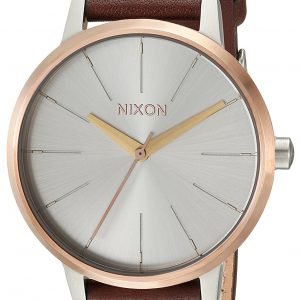 Nixon The Kensington A1082632-00 Kello Hopea / Nahka