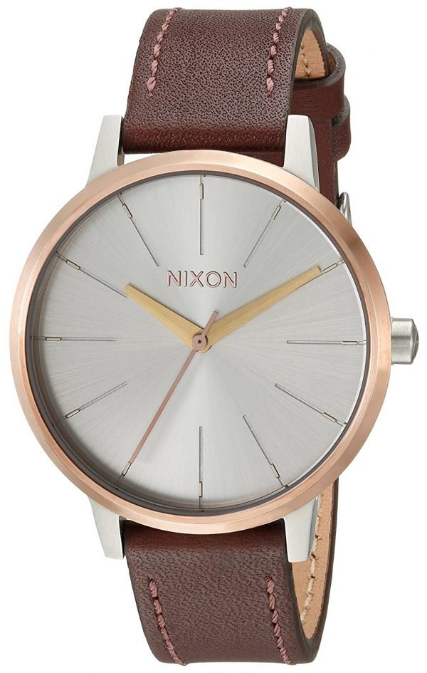 Nixon The Kensington A1082632-00 Kello Hopea / Nahka