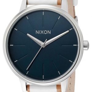 Nixon The Kensington A108321-00 Kello Sininen / Nahka