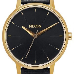 Nixon The Kensington A108513-00 Kello Musta / Nahka