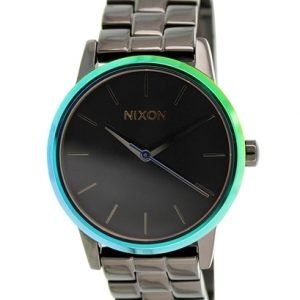 Nixon The Kensington A3611698-00 Kello Musta / Teräs