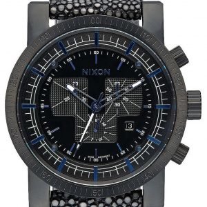 Nixon The Magnacon A4582136-00 Kello Musta / Nahka