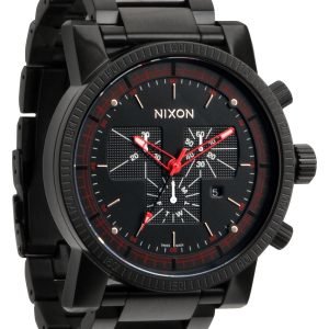 Nixon The Magnacon Ss A154001-00 Kello Musta / Teräs