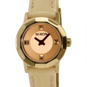 Nixon The Mini B A3381532-00 Kello Punakultaa / Nahka