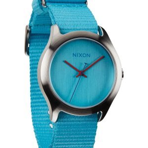 Nixon The Mod A348606-00 Kello Sininen / Tekstiili