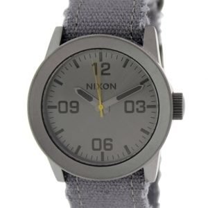 Nixon The Private A0491894-00 Kello Harmaa / Tekstiili