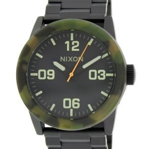 Nixon The Private Ss A2761428-00 Kello Musta / Teräs