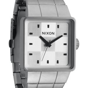 Nixon The Quatro A0131166-00 Kello Valkoinen / Teräs