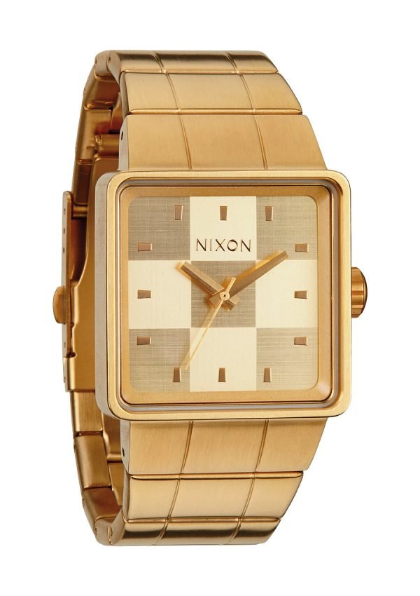 Nixon The Quatro A013502-00 Kello Kullattu / Kullansävytetty