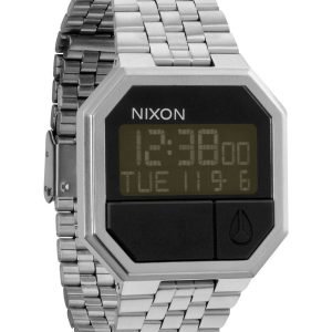 Nixon The Re-Run A158000-00 Kello Musta / Teräs