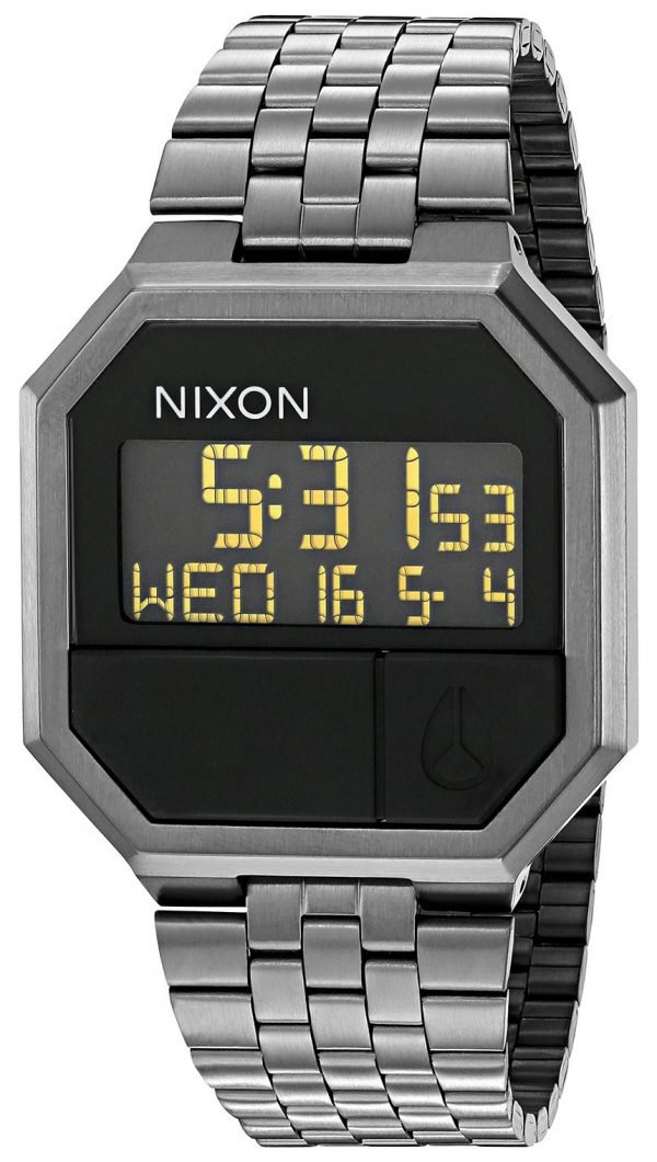 Nixon The Re-Run A158632-00 Kello Lcd / Teräs