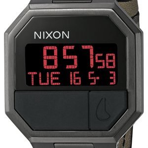 Nixon The Re-Run A9442255-00 Kello Lcd / Nahka