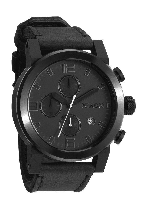 Nixon The Ride A315001-00 Kello Musta / Nahka