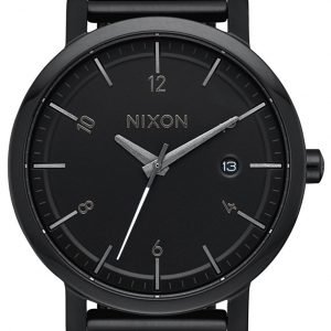 Nixon The Rollo A1087001-00 Kello Musta / Teräs