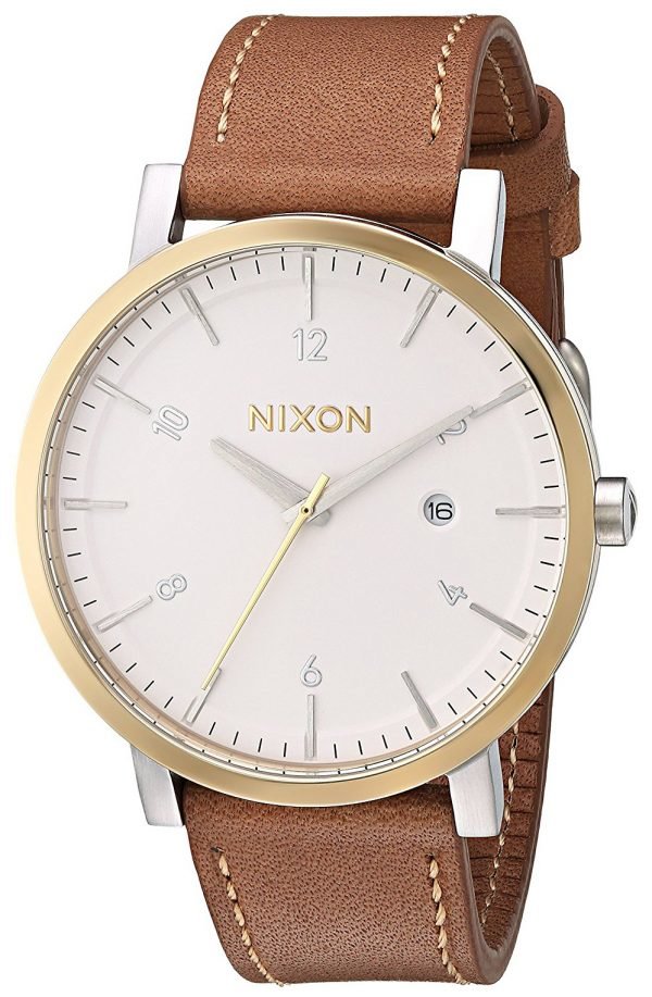 Nixon The Rollo A9452548-00 Kello Valkoinen / Nahka