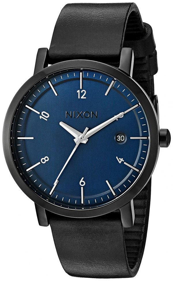 Nixon The Rollo A9842315-00 Kello Sininen / Nahka