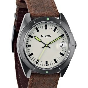 Nixon The Rover A3551388-00 Kello Valkoinen / Nahka