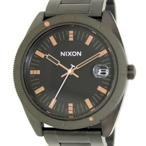 Nixon The Rover A3591530-00 Kello Musta / Teräs