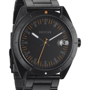 Nixon The Rover A359577-00 Kello Musta / Teräs