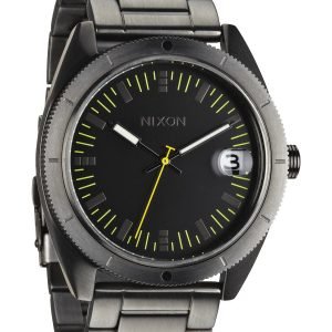 Nixon The Rover A359632-00 Kello Musta / Teräs