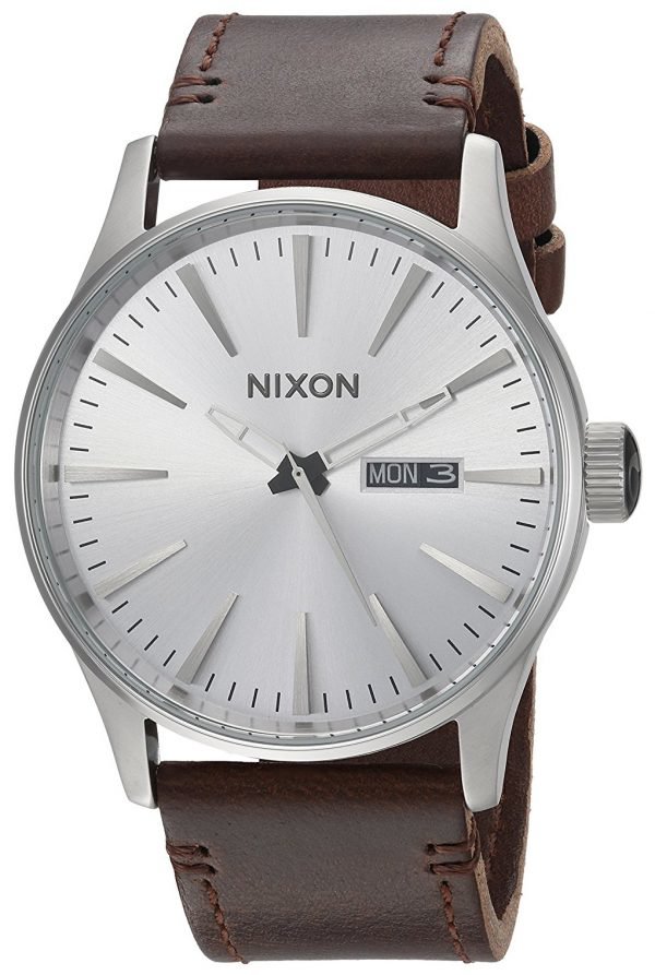 Nixon The Sentry A11382592-00 Kello Hopea / Nahka